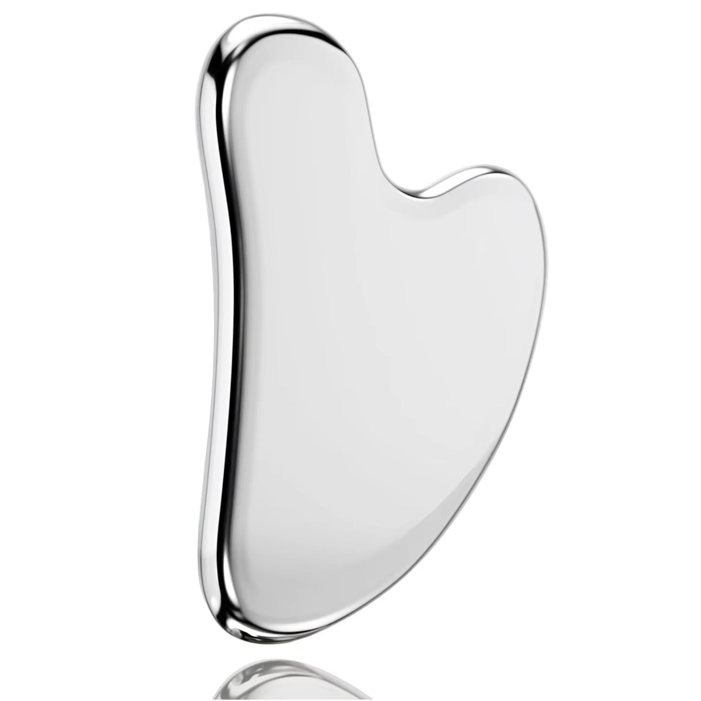 304 Stainless Steel Gua Sha Facial Tools Face Massage Tools Smooth Sturdy Metal Scraper Guasha Tool Face Body Reduce Puffiness